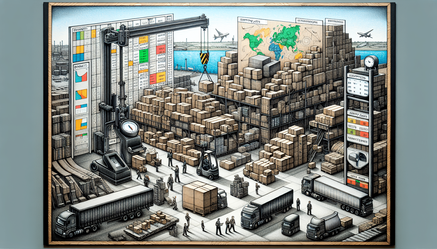 Illustration of shipping cost factors