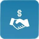 Workflow icon for managing freight claim disputes and recovering overcharges from carriers